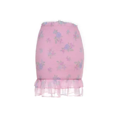 Skirt (Pink) from Bik Bok Polyester
