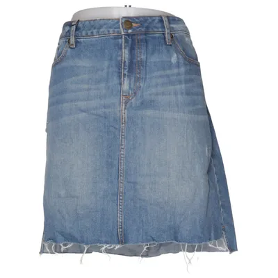 Denim skirt (Blue) from Ann Taylor Loft Cotton