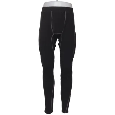 Baselayer-bukser (Sort) fra KLIM Merinould, Nylon