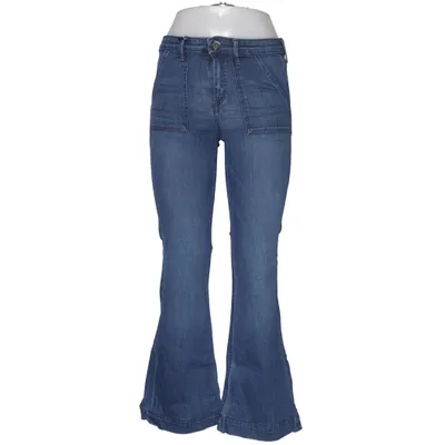Spijkerbroek (Blauw) van &Denim by H&M Katoen, Elastaan