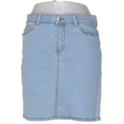 Jeansnederdel (Blå) fra Vero Moda Denim Økologisk bomuld