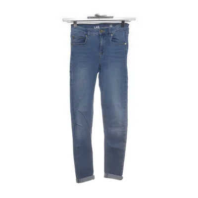 Spijkerbroek (Blauw) van Lab Industries Katoen, Elastaan, Polyester