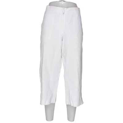 Three-quarter pants (White) from Adidas Cotton, Polyester