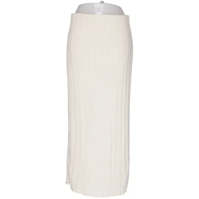Maxi skirt (Beige) from Gina Tricot Polyester, Viscose