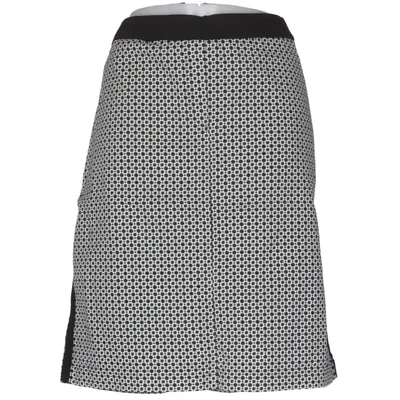 Skirt (Black, White) from Mekstone Cotton, Elastane, Polyamide