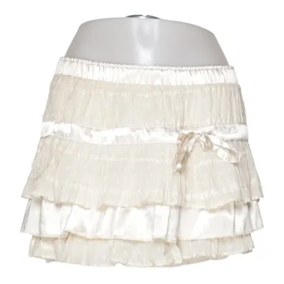 Rock (Beige) von Free People Polyester, Viskose