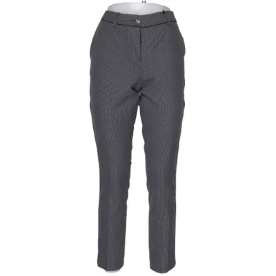 Pantalon de costume (Noir, Blanc) de Allen Solly Élasthane, Polyester, Viscose