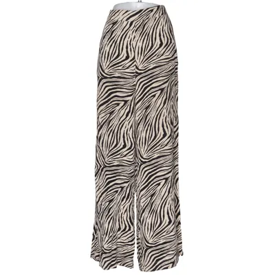 Palazzo pants (Beige, Black) from KappAhl Viscose