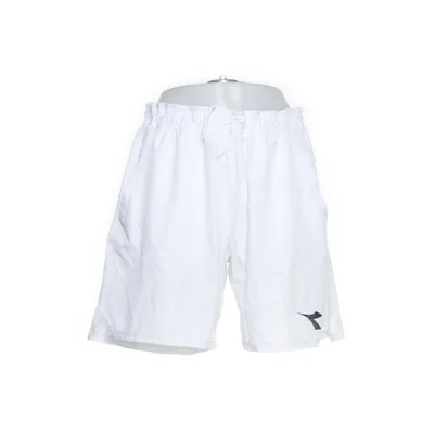 Träningsshorts (Vit) från Diadora Polyester, Elastan