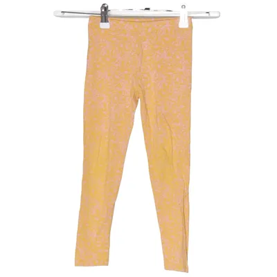 Leggings (Gul, Pink) fra Basic U Elastan, Økologisk bomuld
