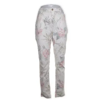 Byxor (Vit, Flerfärgad) från Mos Mosh Bomull, Elastan, Polyester, Viskos