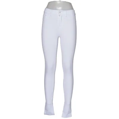 Jean (Blanc) de Miss Anna Coton, Élasthane, Polyester