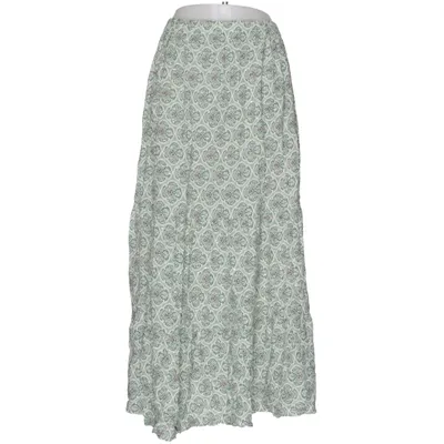 Maxi skirt (Green, White) from Simplicity New York