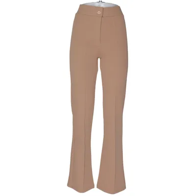 Palazzo broek (Beige) van Enter Katoen, Elastaan, Polyester