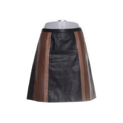 Leren rok (Zwart, Bruin) van Oasis Polyester, Leer