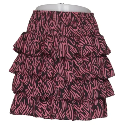 Nederdel (Pink, Sort) fra Nikkie Polyester, Viscose