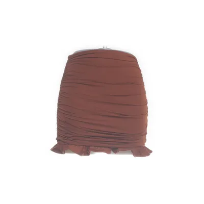 Rok (Bruin) van Oh Polly Elastaan, Polyester