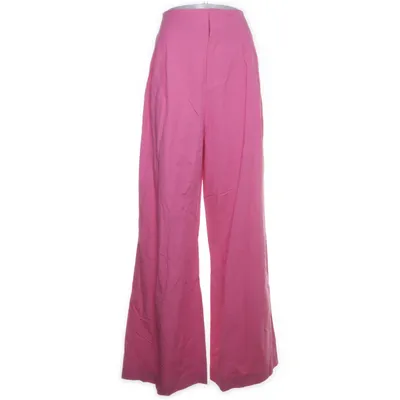 Palazzo pants (Pink) from Zara Cotton, Linen, Viscose