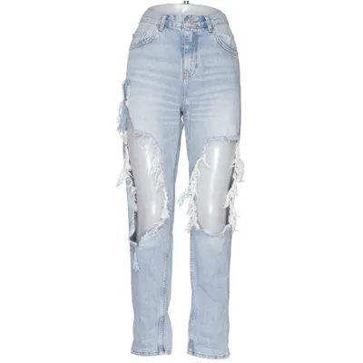 Spijkerbroek (Blauw) van Never Denim Katoen