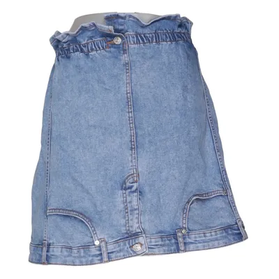 Spijkerrok (Blauw) van Moschino Jeans Katoen, Elastaan, Polyester