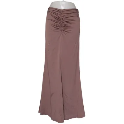 Maxi nederdel (Brun) fra Malina Bomuld, Modal, Viscose