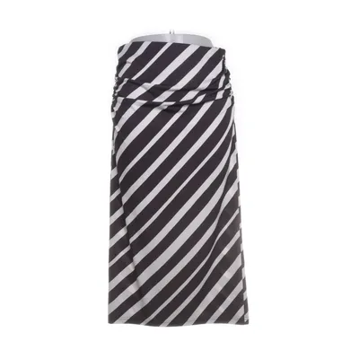 Maxi rok (Zwart, Wit) van H&M Elastaan, Polyester