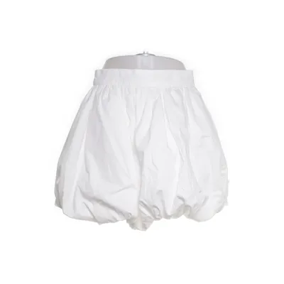 Skirt (White) from ASOS Luxe Cotton, Elastane, Polyester