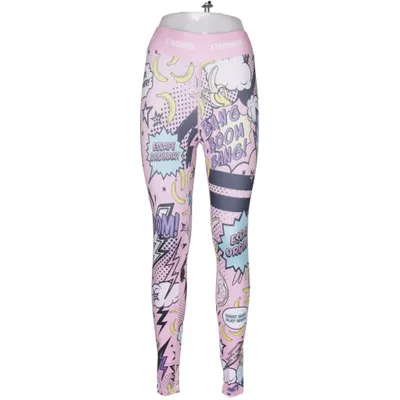 Sports tights (Pink, Multicolored) from Stronger Elastane, Recycled polyester