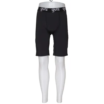 Compressieshorts (Zwart) van Gutz Elastaan, Polyester