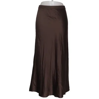 Maxi skirt (Brown) from Ahlvar Gallery Elastane, Silk