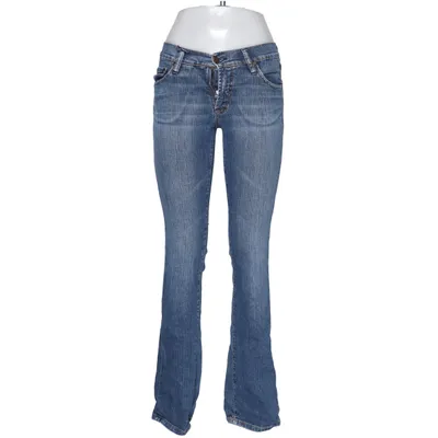 Jeans (Blå) fra Gul & Blå Bomuld, Elastan