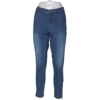 Spijkerbroek (Blauw) van VRS Katoen, Elastaan, Polyester