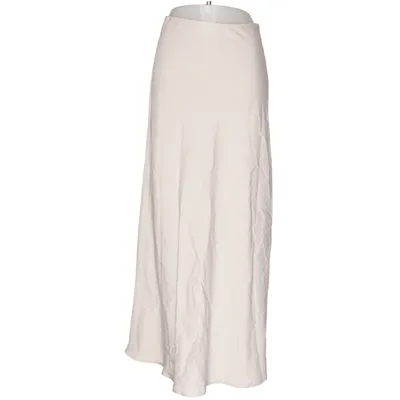 Maxi skirt (Beige) from Gina Tricot Polyester, Viscose