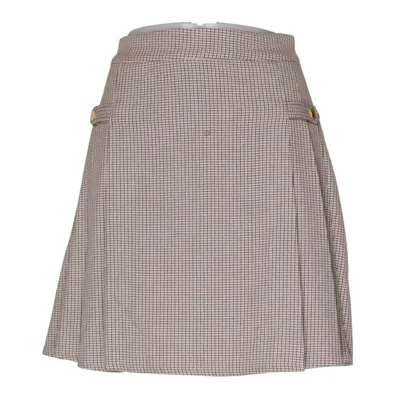 Jupe (Marron, Blanc) de Pernilla Wahlgren Design Élasthane, Viscose