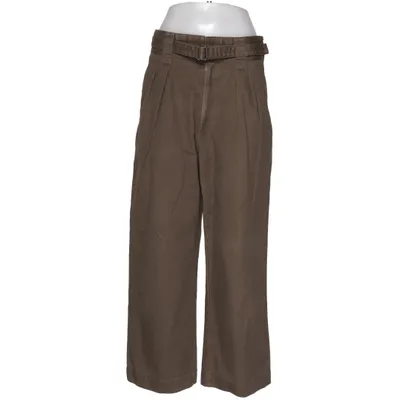Broek (Bruin) van Uniqlo U Katoen, Polyester