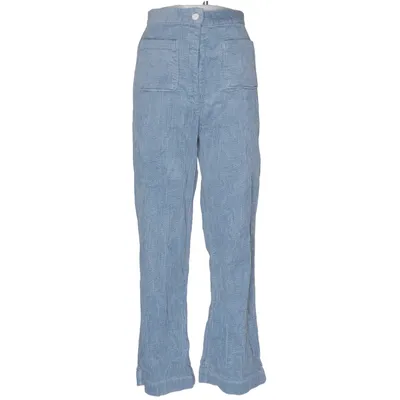 Corduroy pants (Blue) from Collection Pimkie