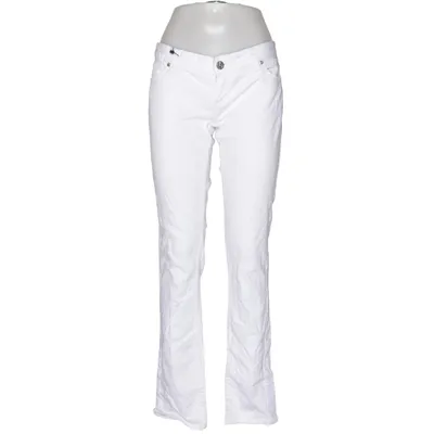 Jean (Blanc) de Jeans Coton, Élasthane
