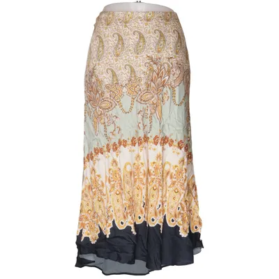 Jupe longue (Jaune, Multicolore) de H&M Trend Viscose