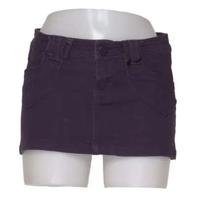 Jeansnederdel (Blå) fra Basic Style Bomuld, Elastan