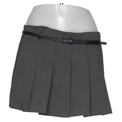 Jupe (Gris) de Zara Élasthane, Polyester, Viscose