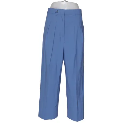 Palazzo broek (Blauw) van Weekend MaxMara Elastaan, Wol