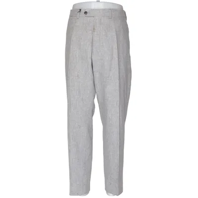 Kostuumbroek (Grijs) van Suitsupply Polyester, Viscose, Wol