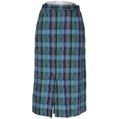 Skirt (Blue, Green, Gray) from Betty Barclay Acetate, Linen, Polyester, Viscose