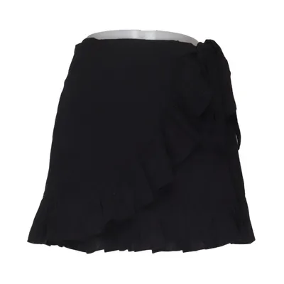 Jupe portefeuille (Noir) de Storets Coton
