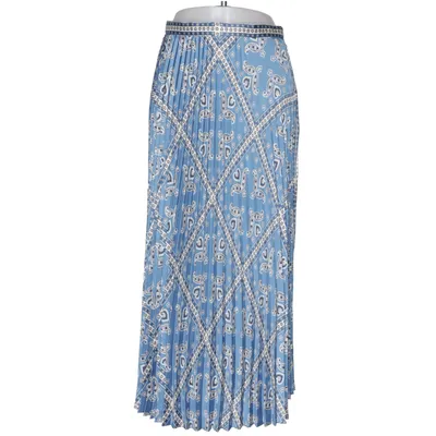 Maxi nederdel (Blå, Hvid) fra Sandro Polyester