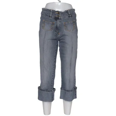 Three-quarter pants (Blue) from Just Great Collection Cotton, Elastane