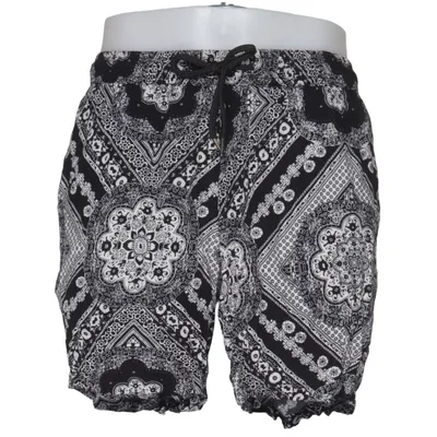 Pyjamashorts (Zwart, Wit) van Redefined Rebel Viscose