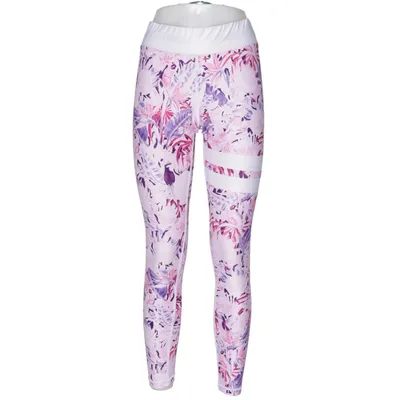 Träningstights (Rosa, Lila, Vit, Flerfärgad) från Stronger Elastan, Polyester