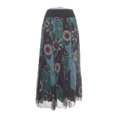 Skirt (Green, Multicolored) from Germano Zama Cotton, Elastane, Silk