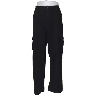 Cargo broek (Zwart) van Review Katoen, Elastaan